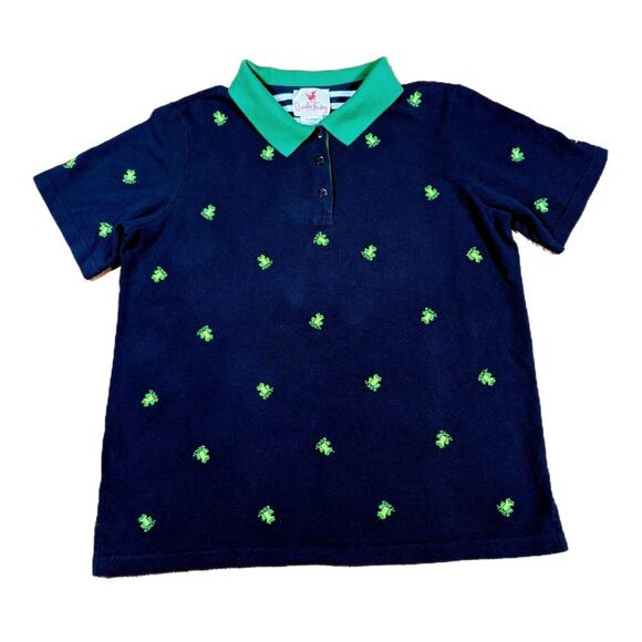 Quacker Factory Embroidered Frog Polo - Picture 1 of 2